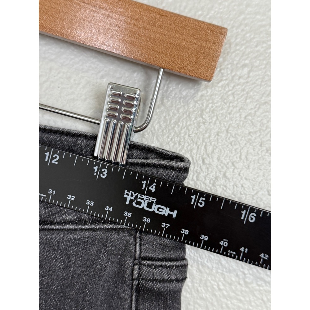 Judy Blue Boyfriend Jeans Size 7/28 Gray Wash Denim Cuffed Ankle Casual JB88130 - Picture 13 of 14
